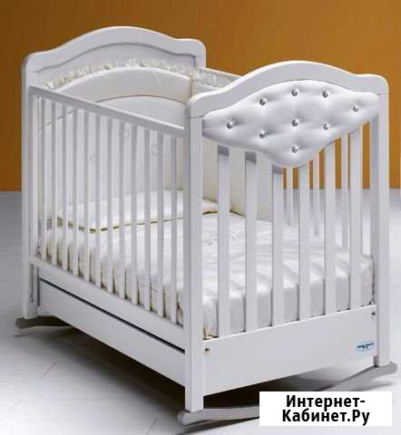 Детская кроватка-качалка Baby Italia Gioco VIP Мурманск - изображение 1