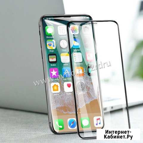 Защитное стекло iPhone X/XR/XS MAX 5D Екатеринбург - изображение 1