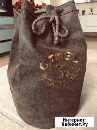 Кожаный стильный рюкзак camel,новый Красноярск