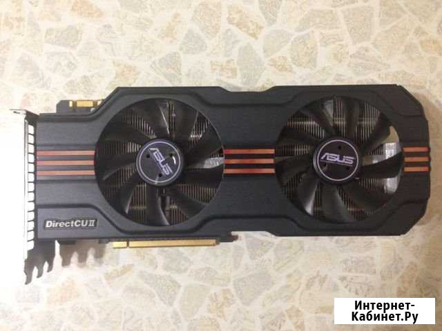 Видеокарта Asus GeForce GTX570 (не рабочая) Канск - изображение 1