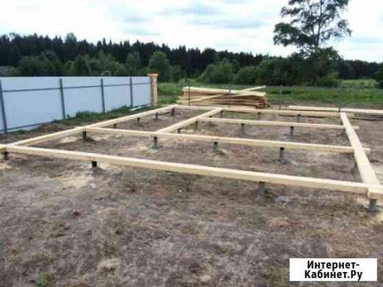 Фундамент свайный Псков