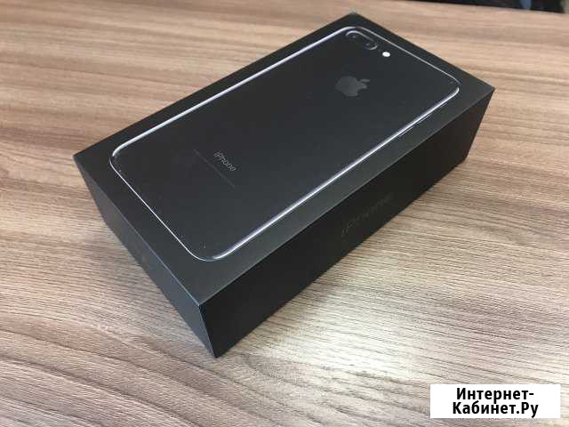 Новый iPhone 7+ Jet Black 128gb Омск - изображение 1
