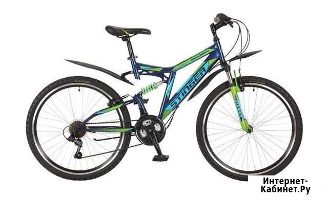 Велосипед двухподвесный Stinger Highlander 100V 26 Тула - изображение 1