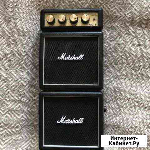 Гитарный комбоусилитель Marshall MS4 Красногорск