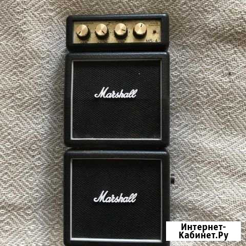 Гитарный комбоусилитель Marshall MS4 Красногорск - изображение 1