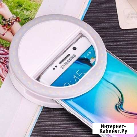 Селфи-лампа selfie ring light (от батареек) Владимир - изображение 1