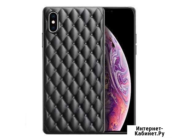Чехол iPhone XS Max chanel черный 55847 Уфа - изображение 1