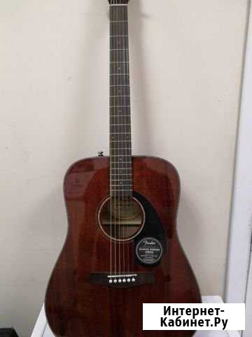 Гитара Fender cd-60s all mah Саратов - изображение 1