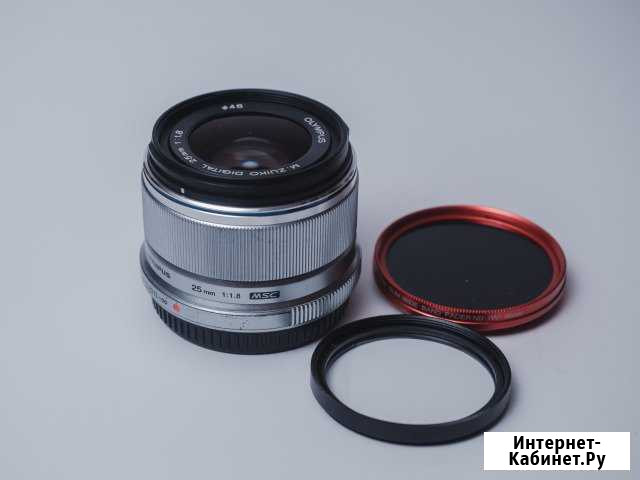 Объектив olympus M.zuiko digital 25mm 1:1.8 Владимир - изображение 1