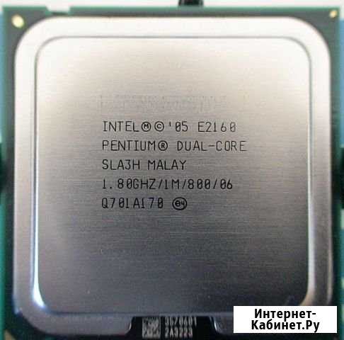 CPU intel pentium E2160 S775 Пенза - изображение 1