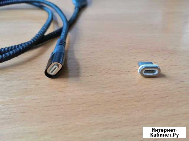 Магнитный кабель pzoz, 5А, USB Type C Орёл - изображение 1