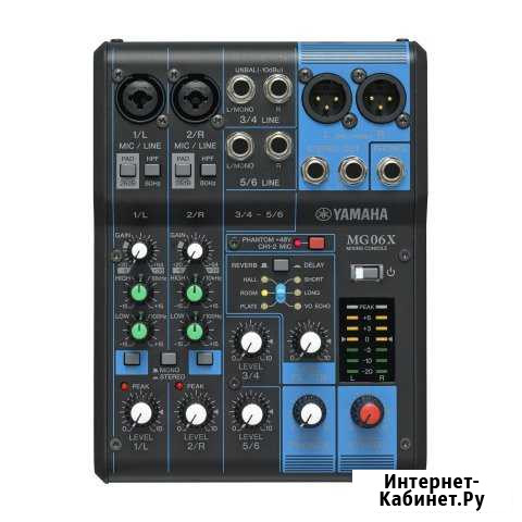 Новый микшерный пульт с эффектами Yamaha MG06X Таганрог - изображение 1