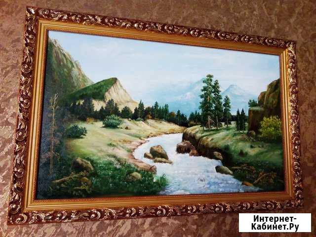 Картина маслом 80/50 Абинск - изображение 1