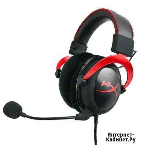 Наушники HyperX Cloud II KHX-hscp-RD черный Лобня