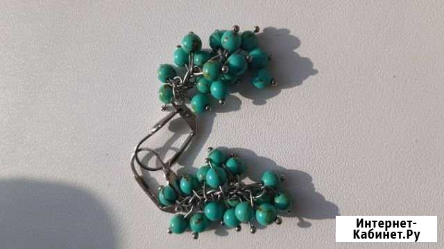 Серьги из натур. камня Томск - изображение 1
