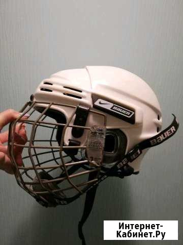 Хоккейный детский шлем bauer S 52-57 см Кудрово - изображение 1