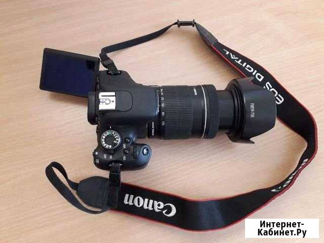 Фотоаппарат Canon EOS 600D, EF-S 18-135 Хабаровск - изображение 1