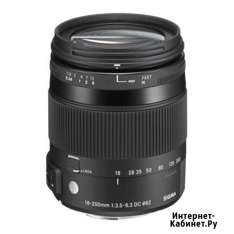 Sigma AF 18-200mm f/3.5-6.3 DC macro для Canon Самара - изображение 1