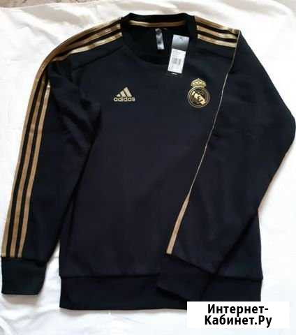 Свитшот Adidas Real SWT TOP, новый, р. М (48/50) Нарьян-Мар - изображение 1