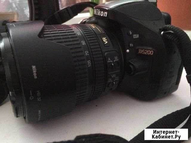 Фотоаппарат зеркалка Nikon D5200 Орехово-Зуево - изображение 1