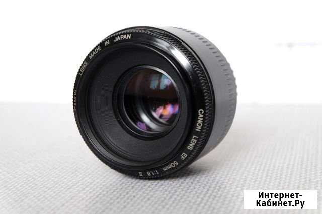 Canon EF 50mm F1.8 портретный объектив-фикс Киров - изображение 1