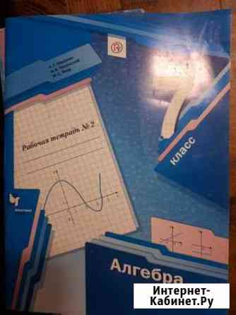 Рабочая тетрадь по алгебре 7 класс Самара