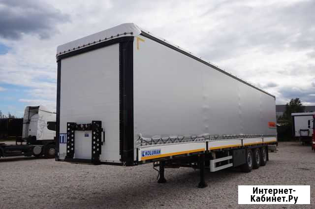 Шторно-бортовой полуприцеп Koluman Москва - изображение 1