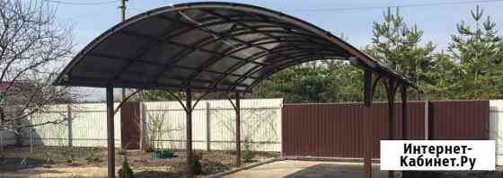 Производство и установка навесов под ключ Воронеж