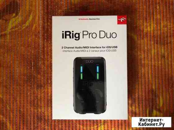 IRig Pro Duo и приложения в подарок Пермь