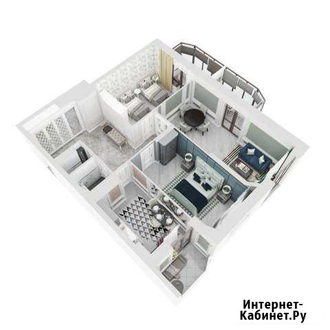 3-к квартира, 98 кв.м., 8/16 эт. Астрахань - изображение 1