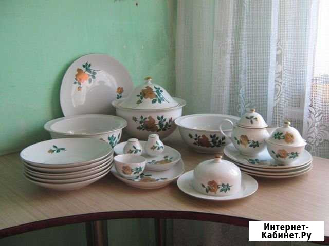 Сервиз столовый 6 п гдр 1970 г уместен торг Новосибирск - изображение 1
