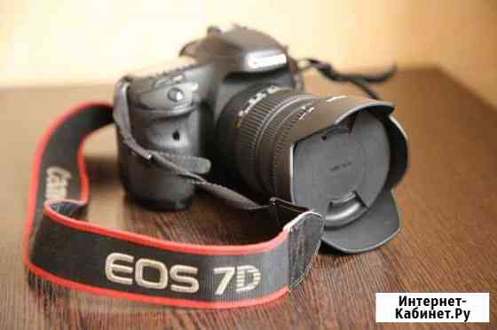 Canon EOS 7D с набором объективов Новокуйбышевск