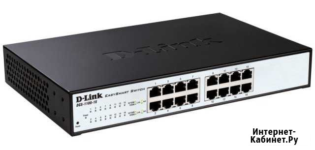 D-Link DGS-1100-16 коммутатор L2 10/100/1000BaseT Нижневартовск - изображение 1