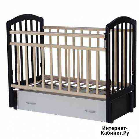 Кроватка 06 Венге-Слоновая Кость маятник с ящиком Нижний Новгород