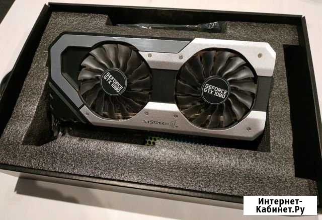 Видеокарта Palit gtx 1080 jetstream Усть-Катав - изображение 1