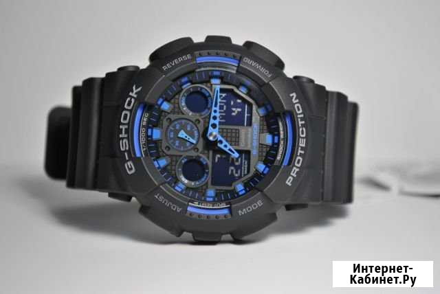 Мужские часы casio GA-100L-1A2 Череповец - изображение 1