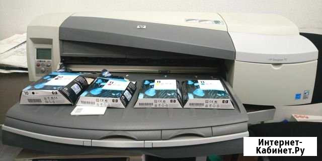 Принтер плоттер цветной HP DesignJet 70 Оренбург - изображение 1