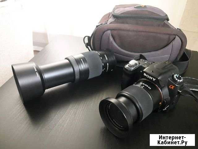 Зеркальный фотоаппарат sony a300 Армавир - изображение 1