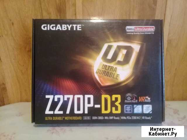 Материнская плата gigabyte GA-Z270P-D3 Нальчик - изображение 1