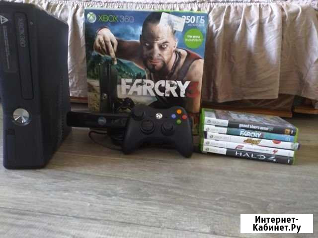 Xbox 360 Slim 250g+Kinect Усть-Илимск - изображение 1