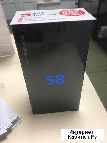 SAMSUNG galaxy s8 black rst Саратов - изображение 1