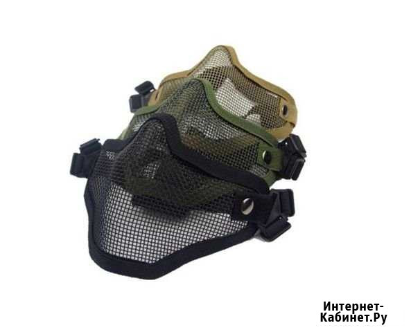Защитная маска на нижнюю часть лица Металлическая Красноярск - изображение 1