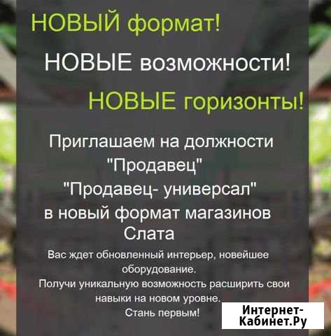 Продавец Иркутск - изображение 1