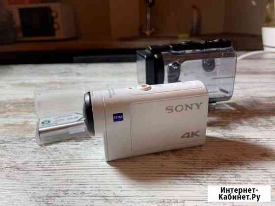 Sony FDR x3000 4K + аксессуары (подводный чехол и Мурино