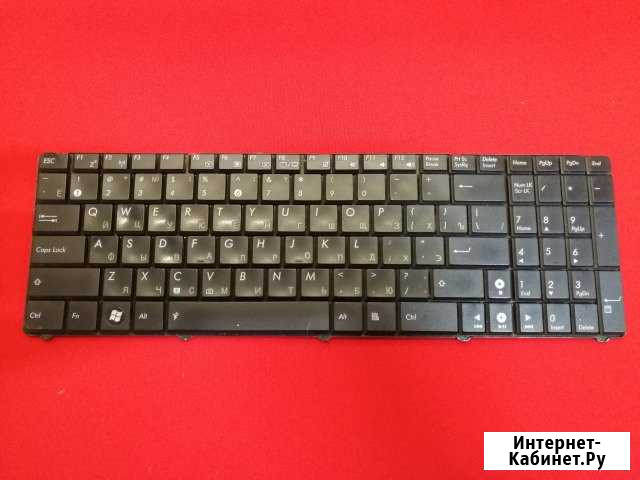 BU002845 Клавиатура Asus K50 K60 K70 черная с рамк Омск - изображение 1