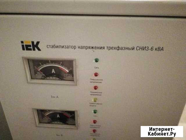 Стабилизатор напряжения 3-х фазный IEK сниз-6 кВа Белокуриха - изображение 1