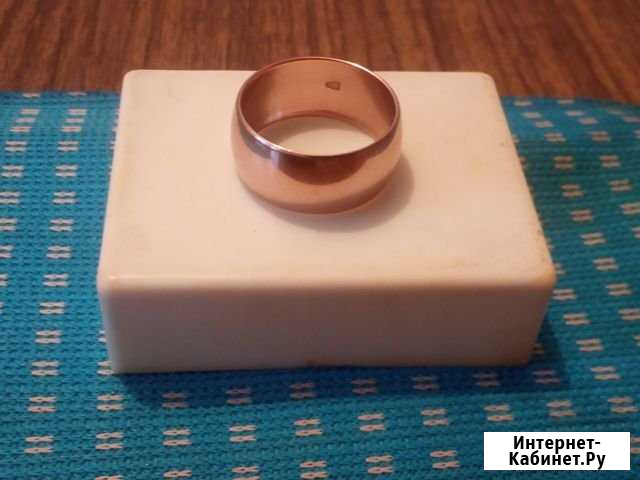 Золотое обручальное кольцо СССР Черногорск - изображение 1
