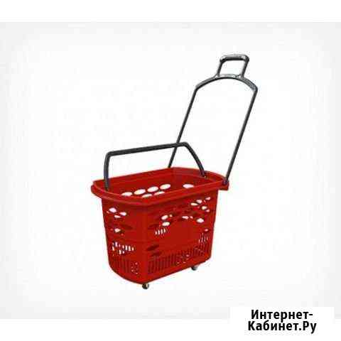 Пластиковая корзина-тележка basket-38 Киров