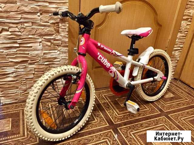 Детский алюминиевый велосипед Cube Kid 160 girls Тула - изображение 1