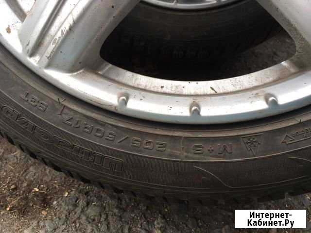 Goodyear 205/55/17 зима 5*108 Абакан - изображение 1